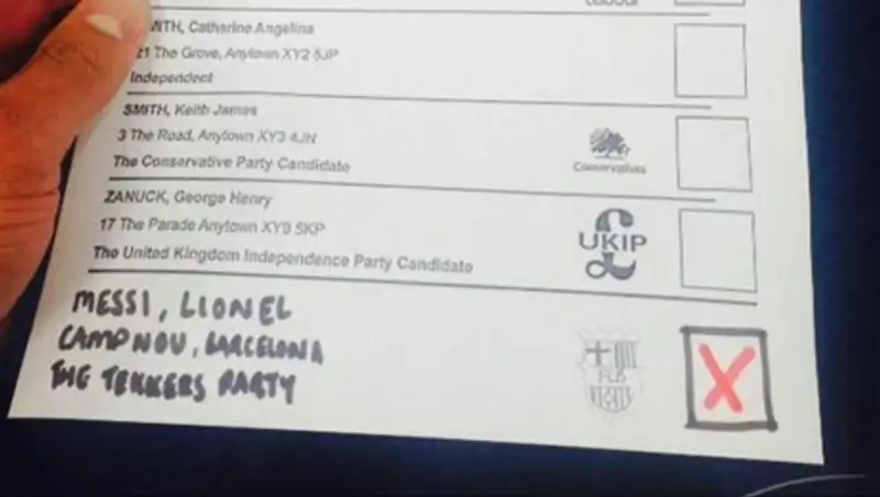 Британцы хотят видеть форварда «Барселоны» Лионеля Месси в парламенте 