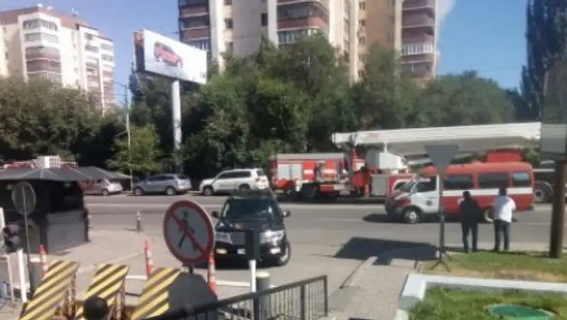 Появилось видео последствий пожара в алматинском Самале