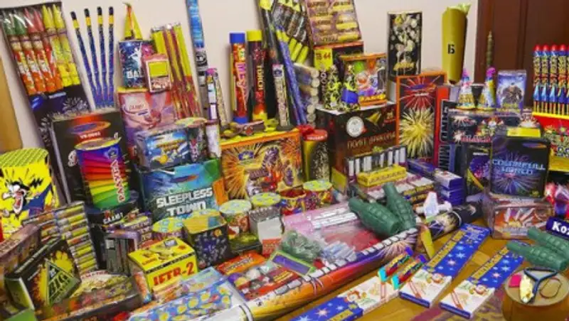 Фейерверк сжег квартиру в Петропавловске