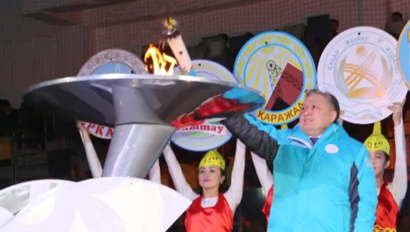 Завершилась эстафета Огня в Карагандинской области