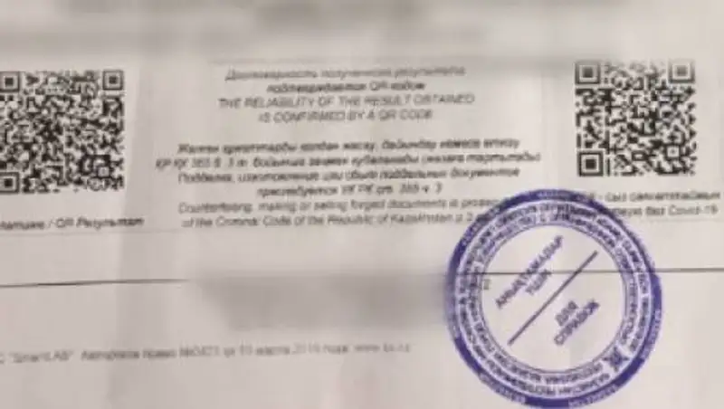 В Нур-Султане выдавали фиктивные справки о прохождении ПЦР-тестов