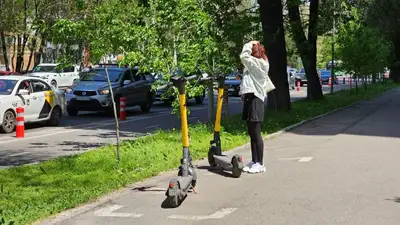 В акимате Алматы рассказали, где нельзя кататься на самокатах, фото - Новости Zakon.kz от 08.06.2023 12:52