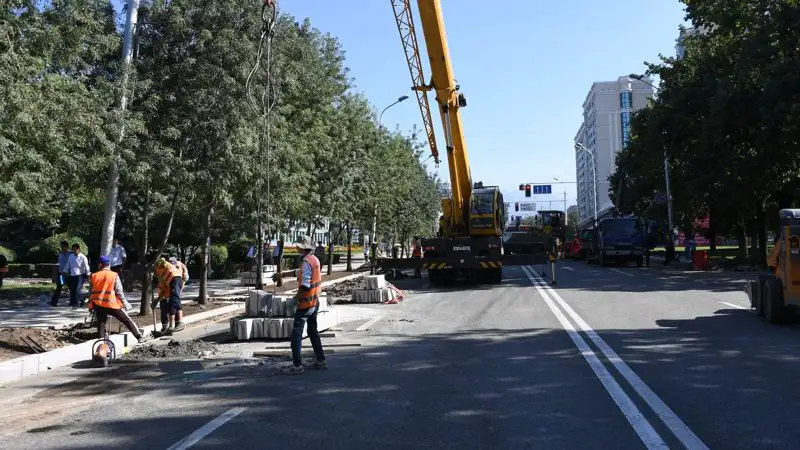 В Алматы перекроют участок проспекта аль-Фараби