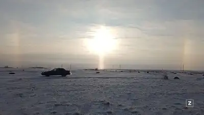 снег, солнце , фото - Новости Zakon.kz от 03.02.2022 16:10