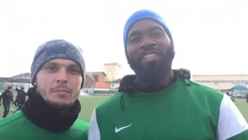 Футболисты «Атырау» записали видео поздравление с 8 марта