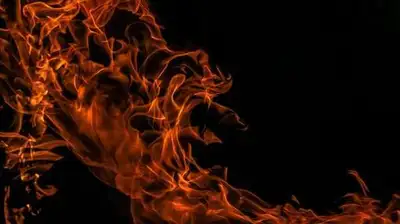 огонь, фото - Новости Zakon.kz от 16.04.2023 18:25