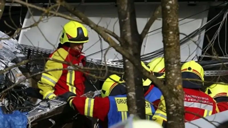 В спасательной операции на месте ЧП в Баварии участвовали 700 человек