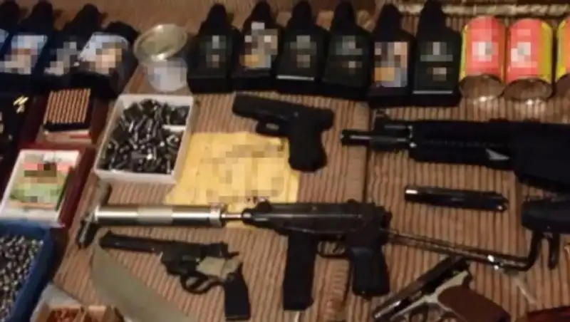 Арсенал оружия изъяли полицейские у жителя Павлодарской области