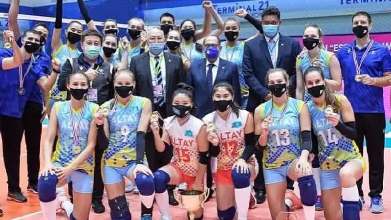 «Алтай» стартовал с победы на клубном чемпионате Азии по волейболу