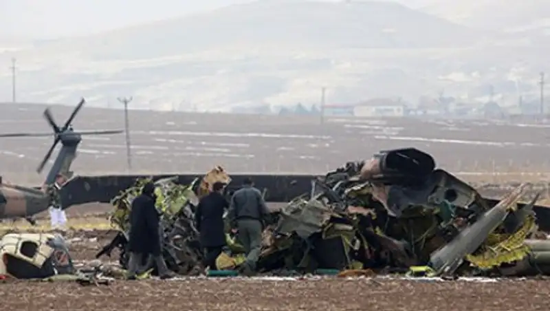 В Турции разбился вертолет с высокопоставленными военными