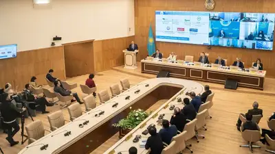 заседание ЦИК по выборам в Мажилис и маслихаты, фото - Новости Zakon.kz от 09.02.2023 21:31