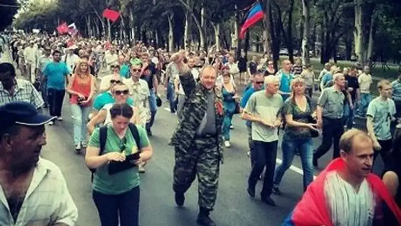 Жители Донецка потребовали выгнать Ахметова с Донбасса