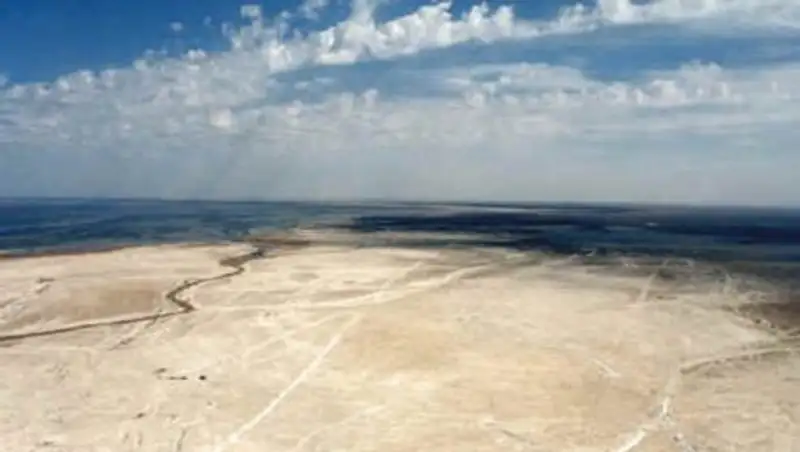 Космонавт сфотографировал Аральское море с орбиты