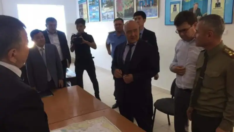 Ситуация в Арыси взята под контроль акимом области