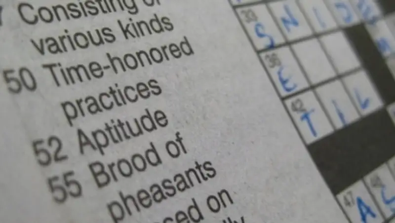 Лондонец зашифровал в кроссворде предложение выйти за него замуж