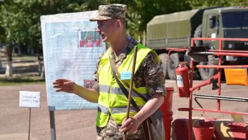 В Вооруженных Силах РК начинается летний период обучения