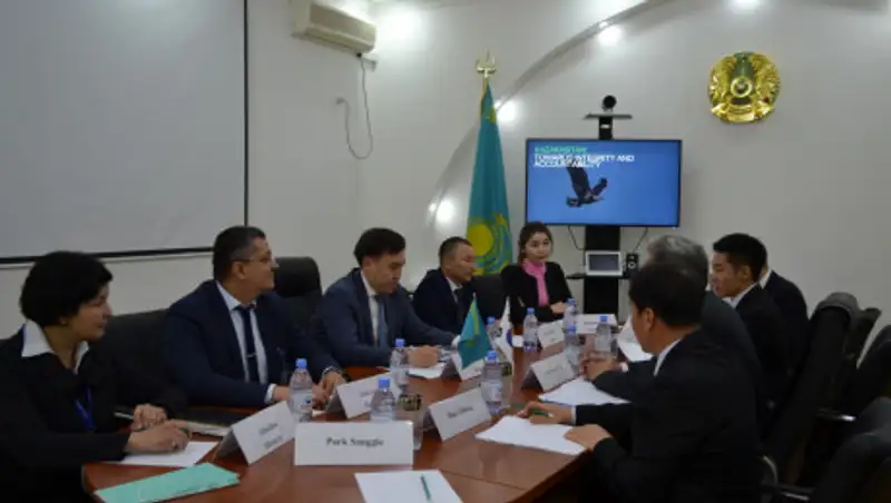 Корейская делегация ознакомилась с работой АДГСПК в Алматы