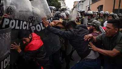 протесты в Перу