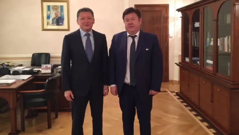 Президент НОК РК встретился с главой НОК Кыргызстана