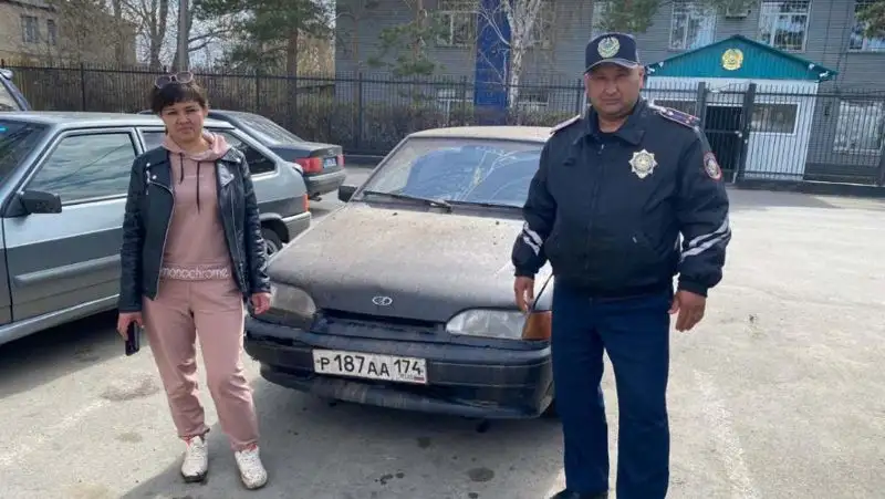 В Костанайской области подросток угнал автомобиль у соседки