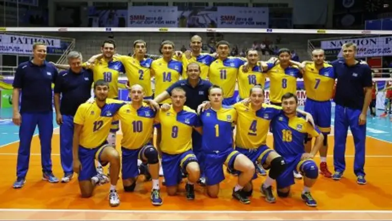 Сборная Казахстана по волейболу заняла пятое место на Кубке Азии среди мужских команд