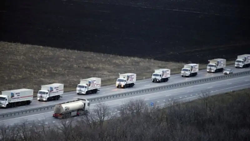 В марте в Донбасс отправятся три гуманитарные колонны МЧС