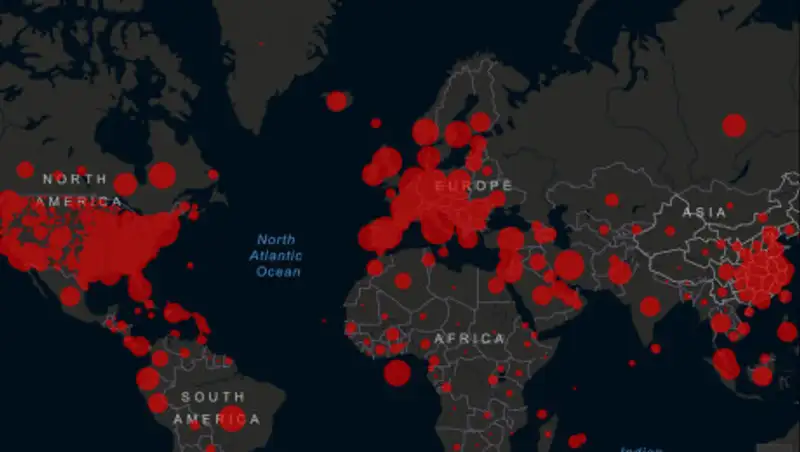 Ситуация по коронавирусу на 31 марта в мире