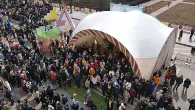 Наурыз в Алматы, фото - Новости Zakon.kz от 21.03.2022 13:32