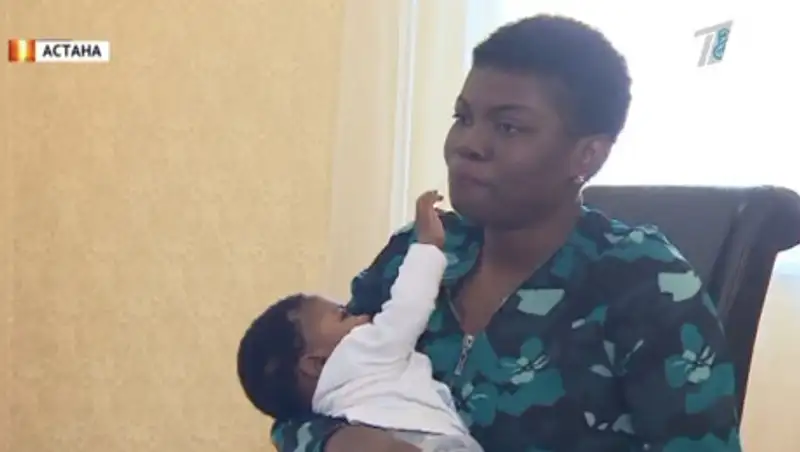 Афроказашка: родившую от казаха гражданку Конго могут разлучить с дочерью