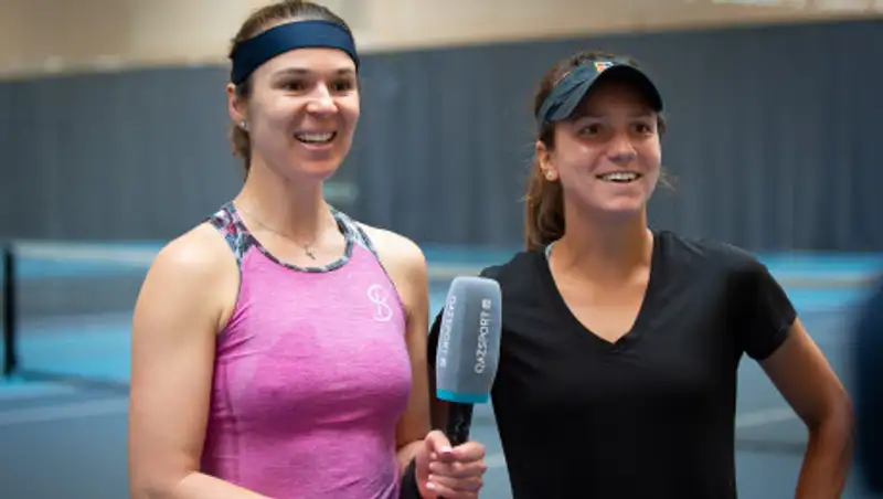 Казахстанские теннисистки Воскобоева и Данилина играют лучше англичанок