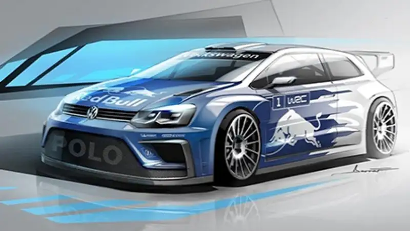 Volkswagen показал дизайн раллийного Polo