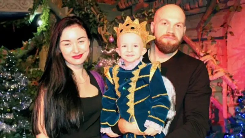 Серик Сапиев и Василий Левит поздравили детей Астаны с Новым годом