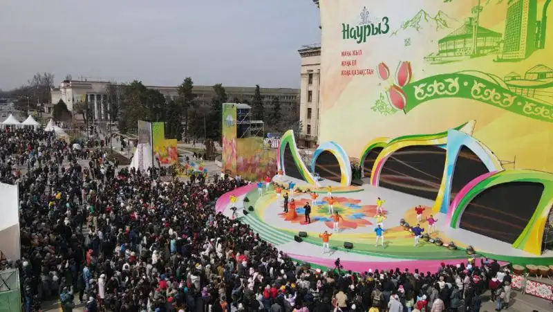 Наурыз в Алматы, фото - Новости Zakon.kz от 21.03.2022 13:32