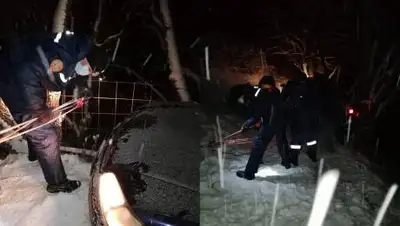 facebook.com/ГУ "Республиканский оперативно-спасательный отряд", фото - Новости Zakon.kz от 23.01.2021 20:35