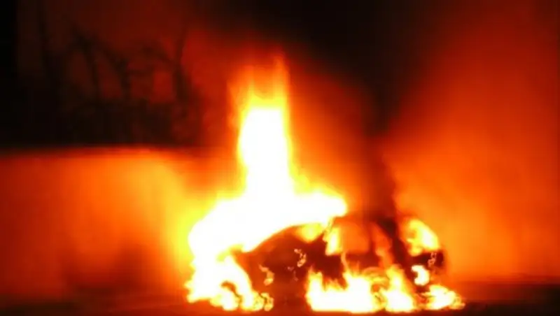 Во Франции в новогоднюю ночь вандалы сожгли более тысячи машин