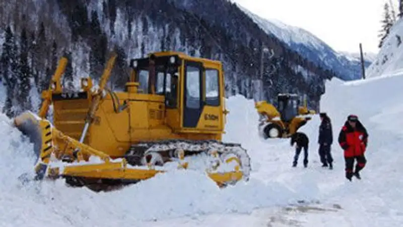 На трассу Усть-Каменогорск-Самарское обрушились 9 лавин