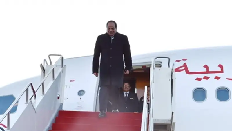 Президент Египта прибыл с визитом в Астану