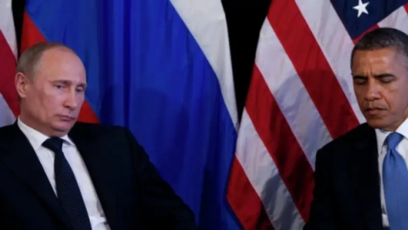 Путин поздравил Обаму с днем рождения телеграммой