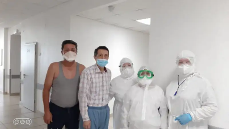 Последний пациент с COVID-19 выписан из клиники ГЦПЗ Нур-Султана