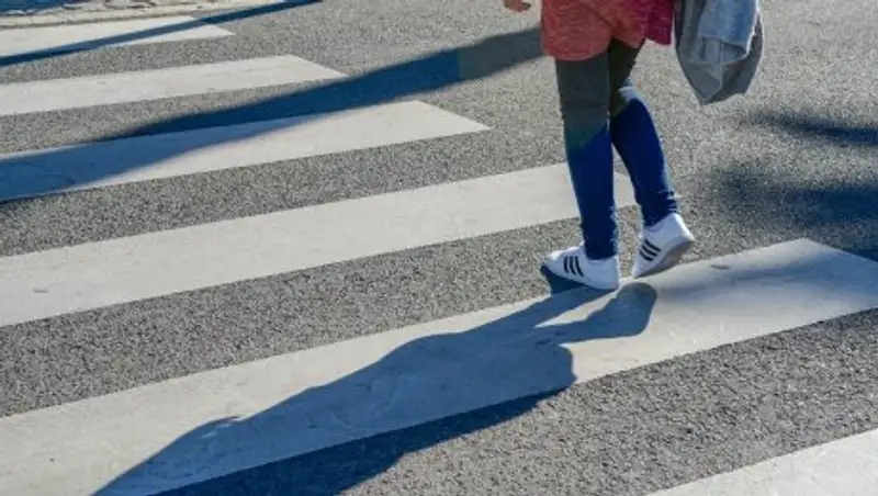 В Костанае водитель сбил девочку на пешеходном переходе