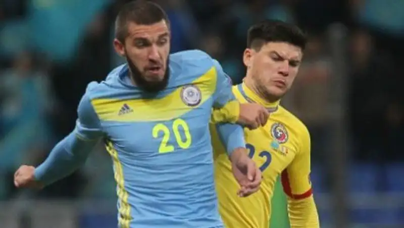 Румынский игрок после матча с Казахстаном доставлен в больницу с пятью выбитыми зубами