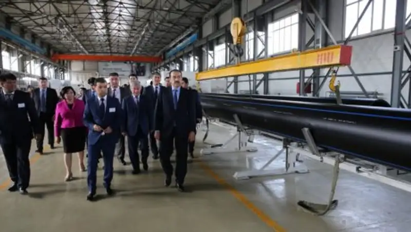 Премьер-министр РК Карим Масимов посетил ряд инновационных предприятий Актобе