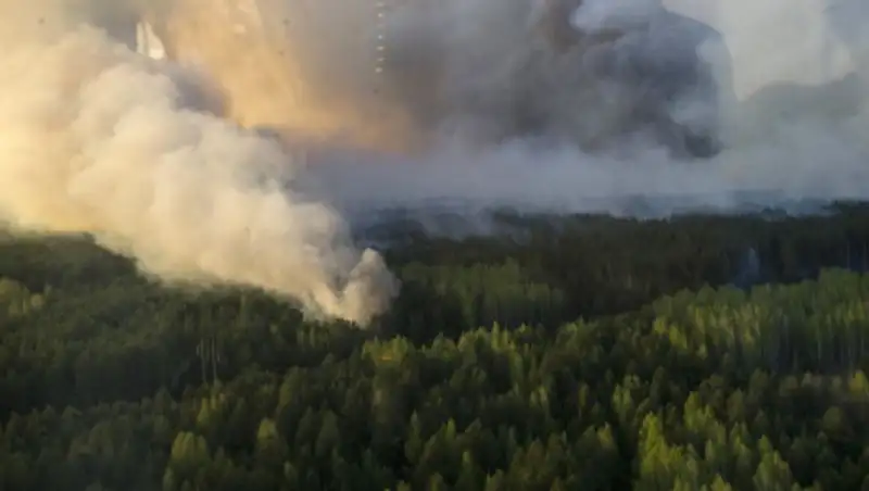 Пожар в ЧАЭС. Все очаги локализованы