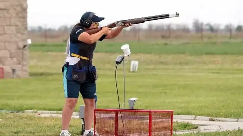 Стендовая стрельба Бронза Кубка Мира, фото - Новости Zakon.kz от 14.07.2023 10:43