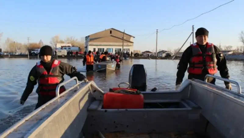 Тонущие жители СКО отказываются эвакуироваться