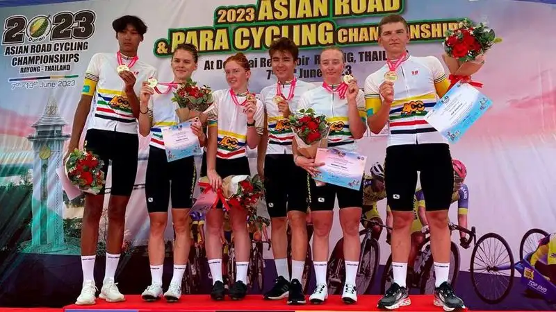 Велоспорт ЧА-2023 Золото , фото - Новости Zakon.kz от 09.06.2023 13:06