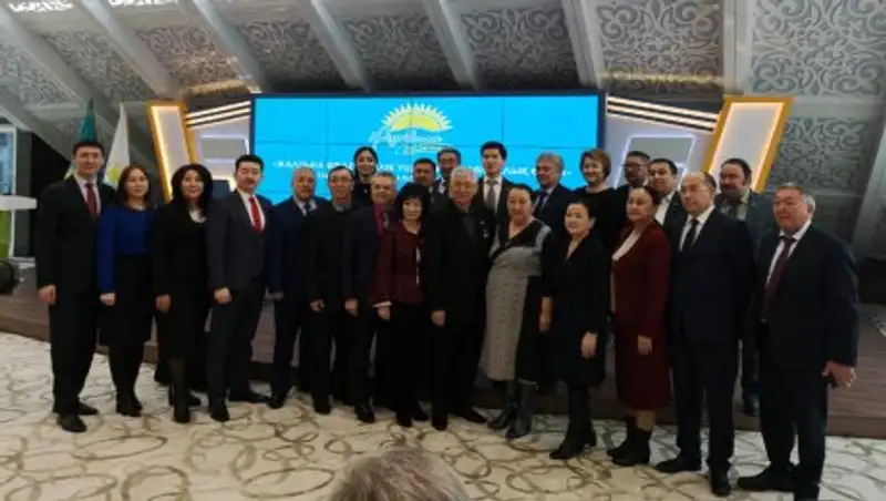 "Казмортрансфлот" принял участие в XVIII съезде партии "Нур Отан"