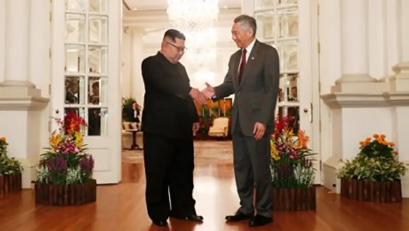 Ким Чен Ын поблагодарил премьера Сингапура за организацию саммита с США