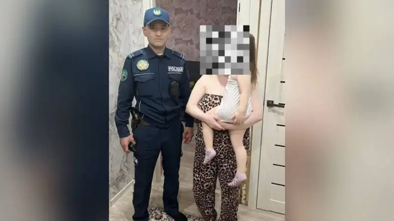 Трехлетняя девочка заперлась в квартире в Костанае