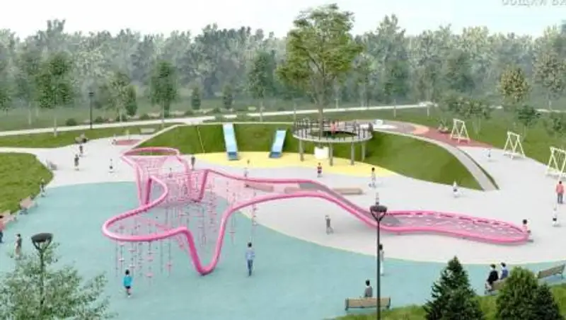 Уникальная детская площадка появится в Нур-Султане